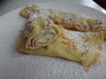 pancakes with lemon mascarpone